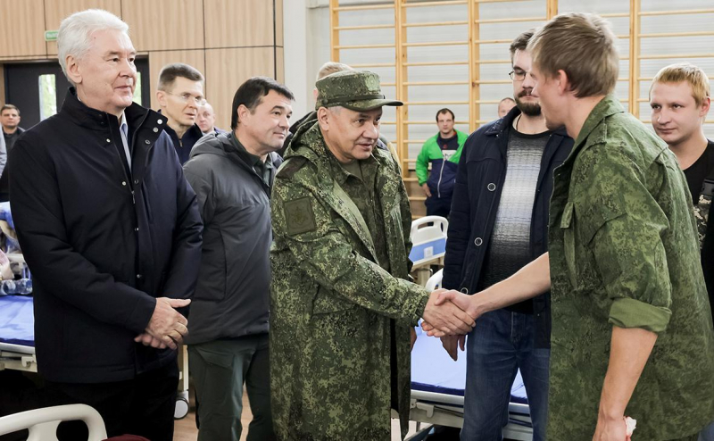 Военком Москвы сообщил о выполненном задании по частичной мобилизации