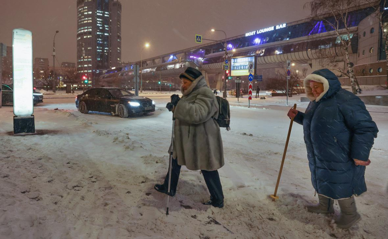Высота сугробов в Москве почти в 1,5 раза превысила норму