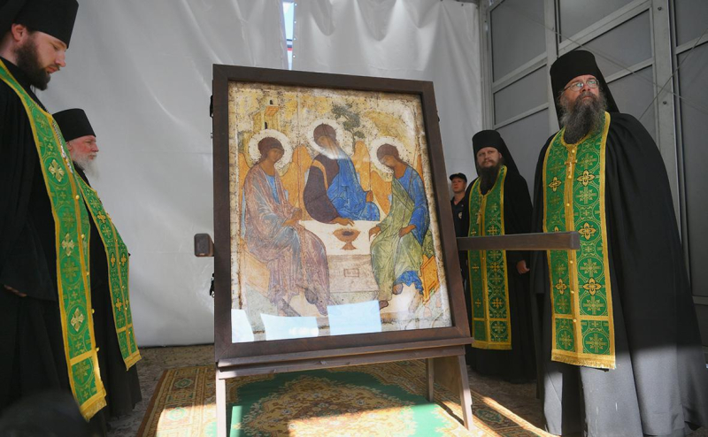 Любимова рассказала об условиях хранения «Троицы» в Сергиевой лавре