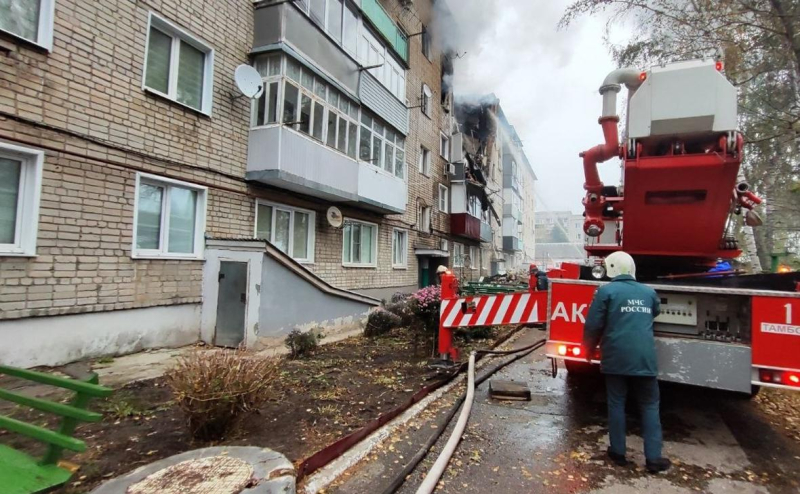 Число погибших при взрыве газа в Тамбовской области выросло до пяти